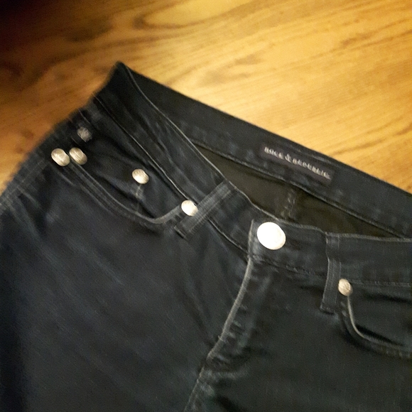size 26 Rock & Republic dark blue Jeans - Picture 8 of 16